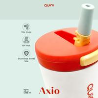 Gambar Quini Axio Pop Up Straw Botol Tumbler Stainless Steel 1200ml Tahan Panas Dingin Anti Bocor Desain Minimalis Modern Travel Friendly - Sedotan - White dari Quini Indonesia Kota Administrasi Jakarta Utara 3 Tokopedia