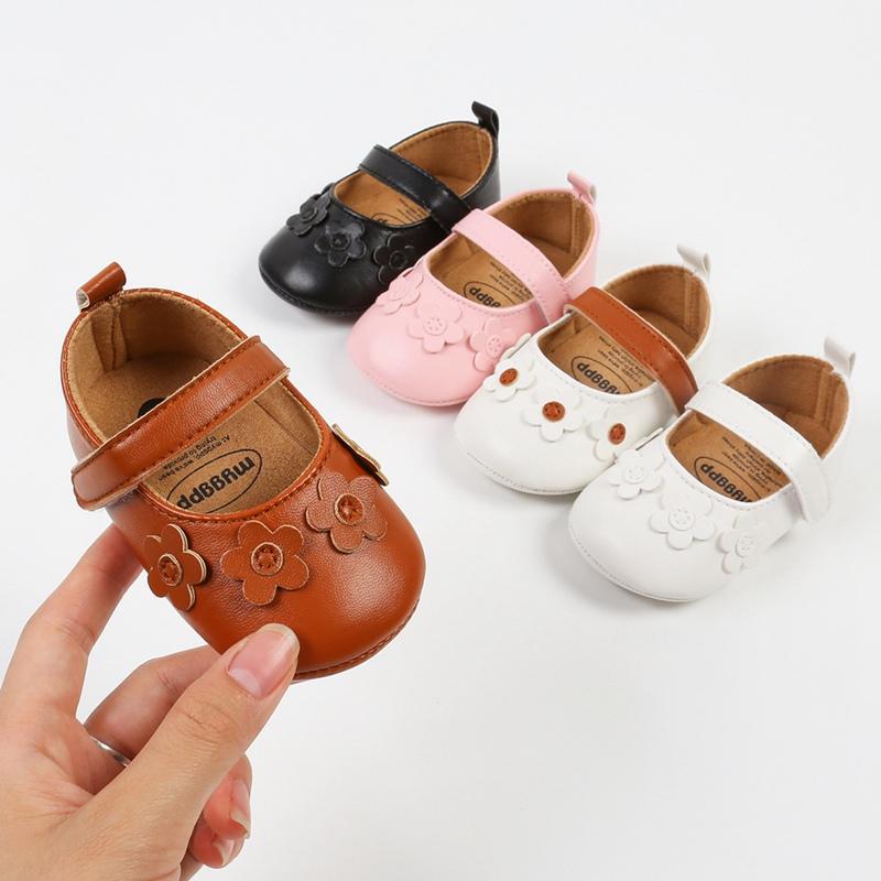 Product Introduction of Toddler Walking Flat Shoes Baby Girl Shoes PU Leather Crib Shoes Toddler Girls Shoes for Summer Princess Shoes 23