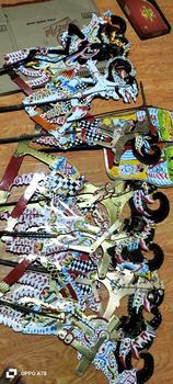 Product Review of paket 3 Antareja, Gatotkaca Antasena wayang kulit kertas duplex anak Bima ukuran standar pentas pedalangan from P**A 0
