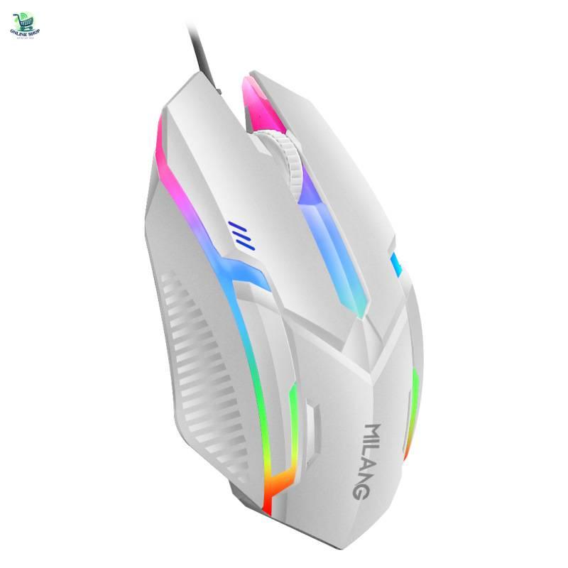CHUỘT CÓ DÂY LED RGB M3 – THIẾT KẾ GAMING 3D CỰC NGẦU