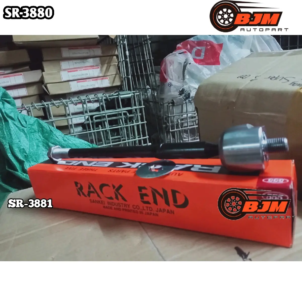 RACKEND LONG TIEROD END TOYOTA INNOVA HILUX FORTUNER 2004-2015 - 555 Original Made In Japan