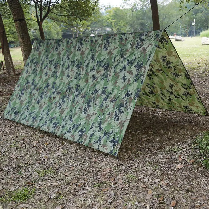 Lều Trại, Naturehike, Thiết Kế Ngụy Trang, Tấm Tấm Bạt Che Mái Nhà Trụ, Chống Thấm Nước, Thích Hợp Để Cắm Trại, Mái Hiên, Lều Bãi Biển, Y6Q2 1