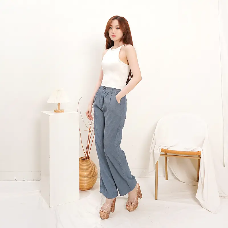 Korean Tank Top Basic Tanktop Polos Wanita Tanktop Style Melar 065 4
