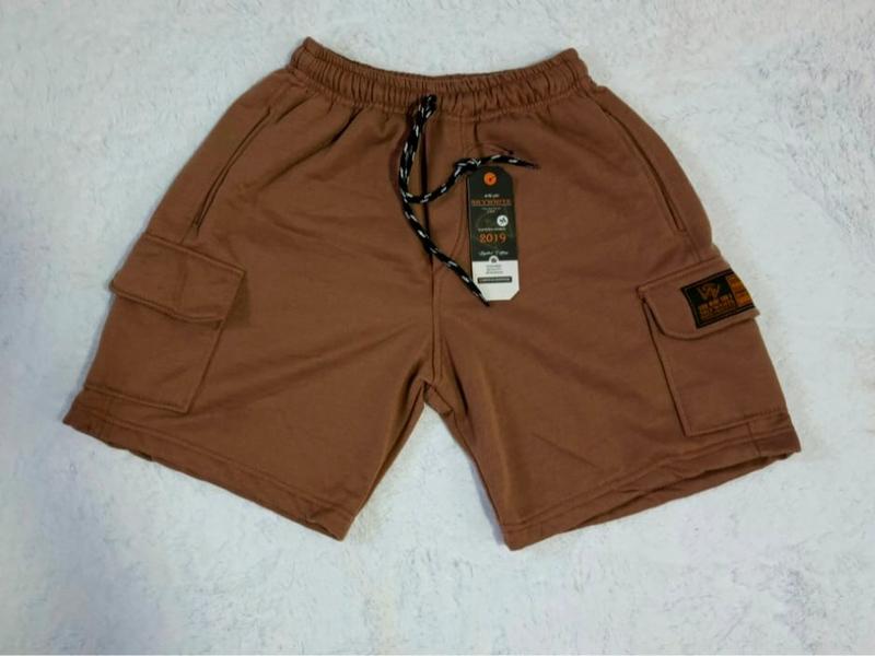 SKYWHITE celana pendek boardshort bahan fleece tebal 4