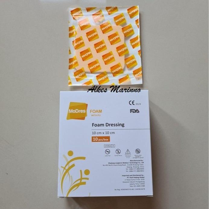 Gambar Dressing Busa Modres PU Luka Diabetes Terbaik - 10 x 10 dari Alkes Marinno Kota Semarang 5 Tokopedia