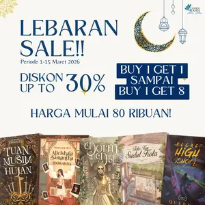 BUY 1 GET 7 /    NOVEL BEST SELLER - LEBARAN SALE PENGIRIMAN AKHIR MARET SAMPAI AWAL APRIL