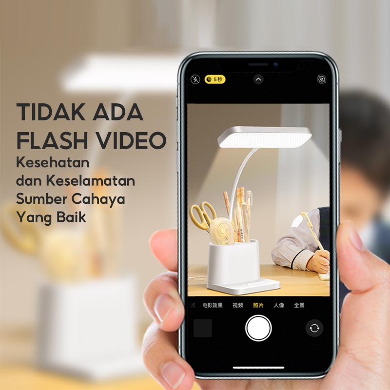 Product Introduction of 【Garansi 10 tahun】Lampu Meja Anti Rabun Untuk Anak-anak Hanya Untuk Perawatan Mata Multifungsi Kecerahan Yang Dapat Disesuaikan Kapasitas Besar Diperpanjang 13