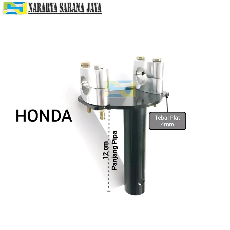 Peninggi Dudukan Adaptor Stang Motor Trondol Bebek Matic Model Batman Universal 2