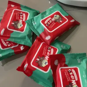 Tisu Basah Bayi Pure Wipesm, 24 bulan RO Pure Water Glycerin Tidak mengandung alkohol, tidak mengandung pewangi, aman, anti alergi Tissue COD