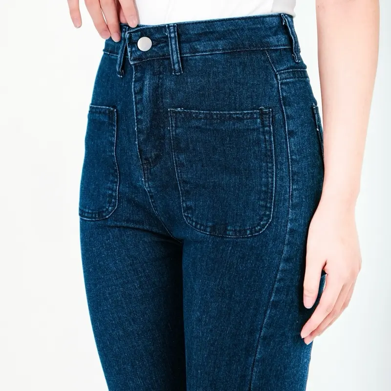 [LUXE.DLABEL] - 313 jeans | Celana jeans wanita Panjang Highwaist Wanita Jeans Jeans Wanita Polos Ripped Jeans Highwaist  Skinny Jeans Highwaist Baggy Wideleg Jeans Kulot jeans Boyfriend J 8