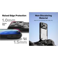 Gambar Casing Ringke Compatible For iPhone 17 Pro Max Fusion Clear Bening Case Tipis Softcase Slim Armor Tough Rugged Casing Hardcase Full Cover Melindungi Layar Kamera Cover Handphone Anti Slip Anti Crack PC TPU Thin Fit Clear Bening Tahan Banting Military Drop dari Official Ringke Partner Kota Administrasi Jakarta Utara 4 Tokopedia