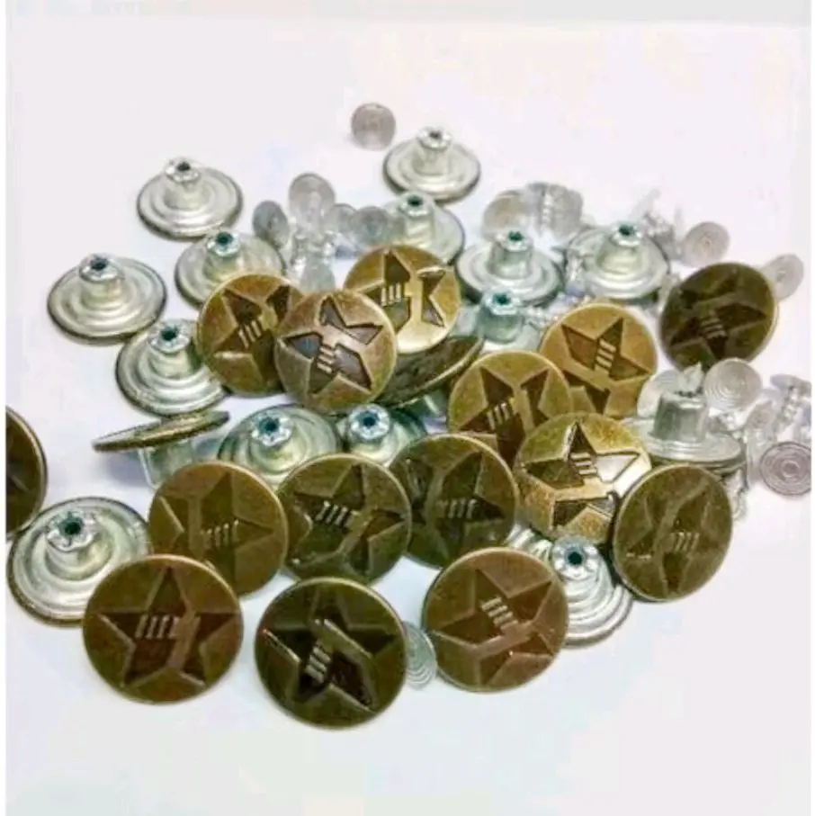 KANCING CELANA JEANS ISI 10 PCS