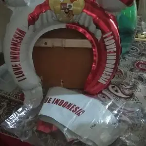 10pcs Bando RI / bando balon merah putih