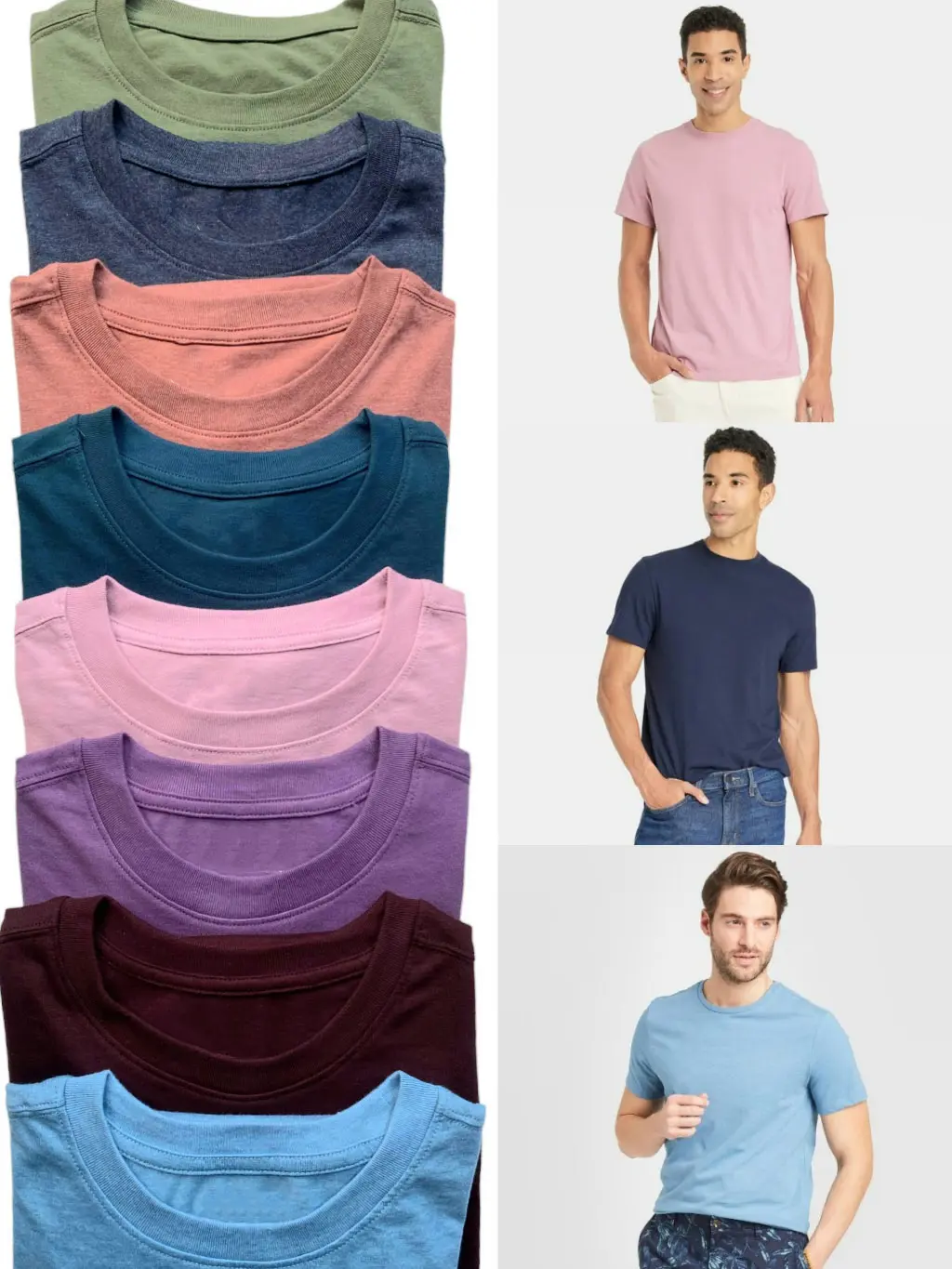 Unisex Tee Shirt - Kaos Basic Polos Adem - 2982