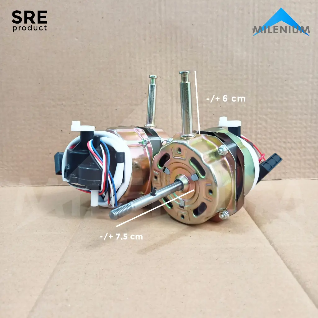 Dinamo Kipas Angin Standfan/Berdiri Universal Sanex RRT / Cosmos Baling Baling Plastik