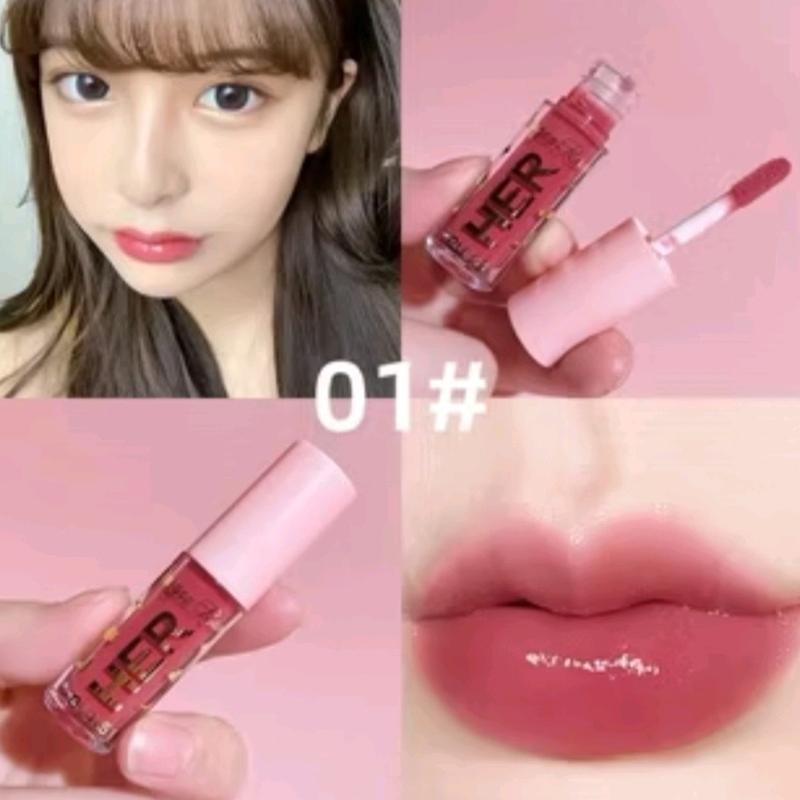Dragon HER Lipstik Lip Loss Waterproof Bibir Young Girl Minipink Tahan Lama 4