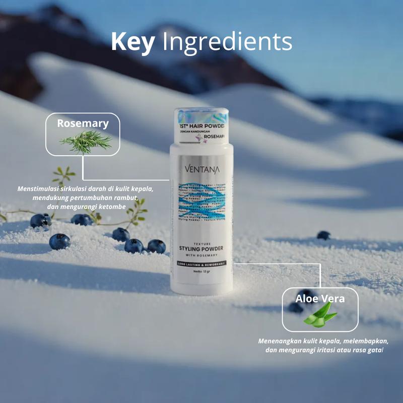Ventana Texture Styling Powder With Rosemary 12 gr 3