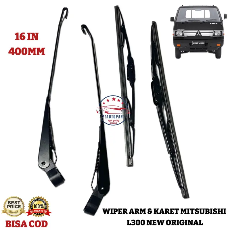 ￼Wiper Arm dan Karet Mobil Mitsubishi L300 New Original