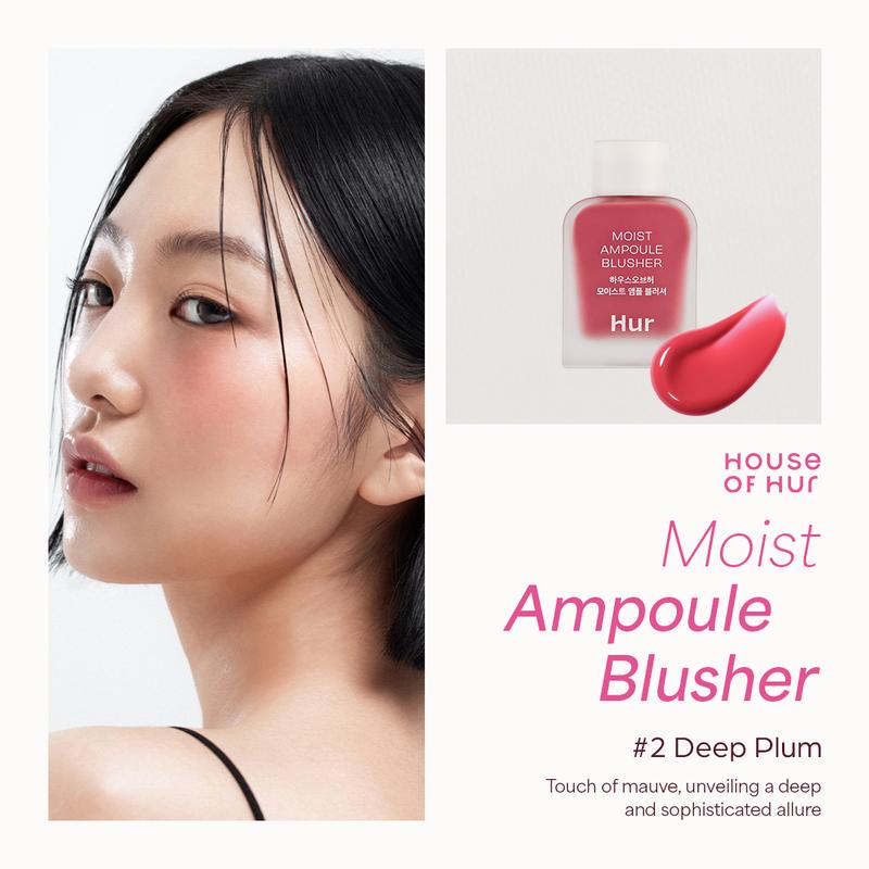 House of Hur Moist Ampoule Blusher Mini Size (10 ml) 4