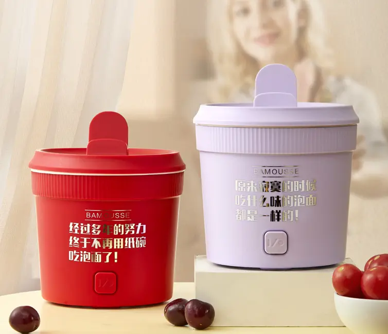 Multifunctional Electric Heating Cooking Pot Hot Steaming Stew Maggie Bowl Hotpot Tiktok Non Stick Non-stick