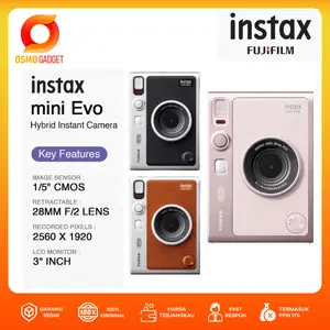 Fujifilm Instax Mini Evo Fuji Instant Camera Mini Evo Garansi Resmi