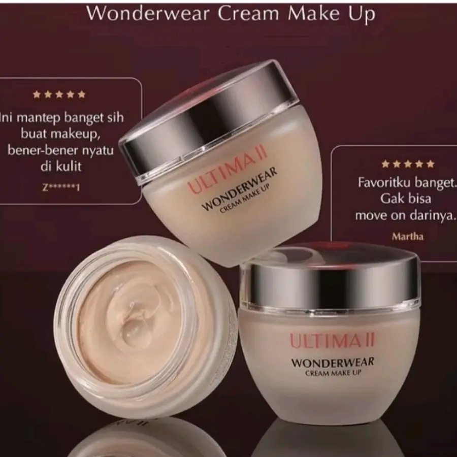 Ultima ll Wonderwear Share in jar #Ultima Gentong Foundation