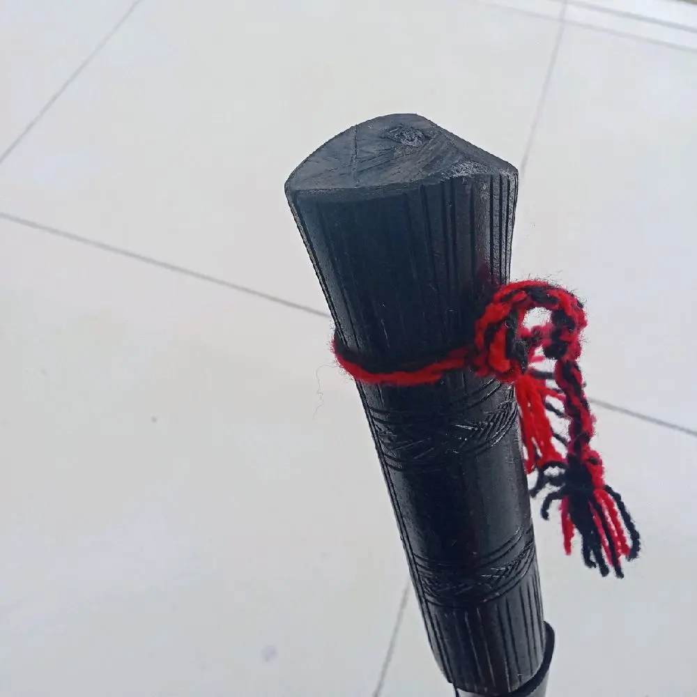 Gagang Kayu Jati UK 45 Berbagai Motif untuk Peralatan Dapur Kekuatan dan Ketahanan COD Tersedia