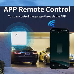 Suis Wayarles Pintar, SAGEWE, DC / AC 16A, Tuya WiFi RF433, Modul Kawalan Dwi 2 Hala Mini, Sesuai untuk Lampu Pensuisan Lampu, Peranti Hidup / Mati, Pemutus Pemasa, Serasi dengan Google Home, Alexa, Tmall Genie