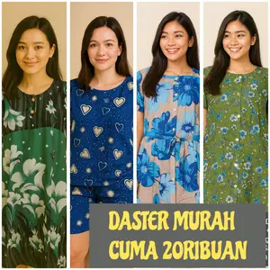 DASTER RAYON MURAH 30RIBUAN!! NYAMAN BUAT TIDUR! BAHAN ADEM UKURAN BESAR