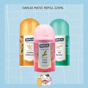 Dahlia Air Freshener Matic Refill 225ml/ Pengharum Ruangan Teh Keraton