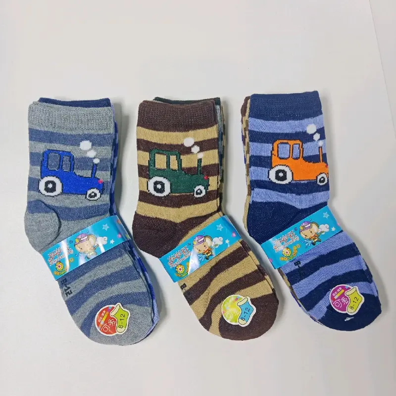 Paket isi 4 PCS Kaos Kaki Anak 4-7 Tahun Cewek Cowok / Kaus Kaki Motif TK 4