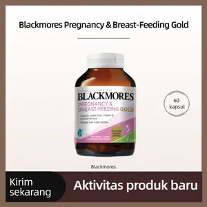Blackmores Pregnancy & Breast-Feeding Gold  60 Kapsul Keaslian terjamin