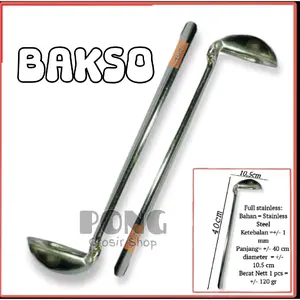 Irus Bakso Stainless / Centong Bakso / Centong Sayur