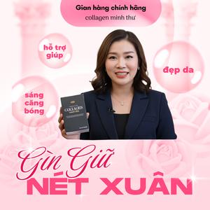 ( mẫu mới ) TPBVSK collagen minh thư hỗ trợ sáng căng bóng đẹp da