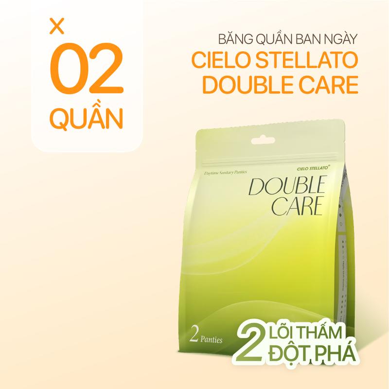  Băng quần ban ngày Cielo Stellato DOUBLE CARE 2 lõi thấm đột phá tiện lợi cho ngày năng động 