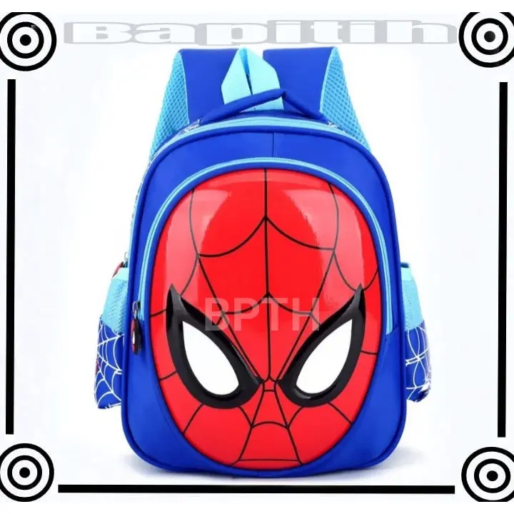 BPT HOT SALE - TAS SEKOLAH TK-SD ANAK LAKI-LAKI TAS RANSEL MARVEL AVENGERS ANIMA SUPERHERO | RANSEL PUNGGUNG 1
