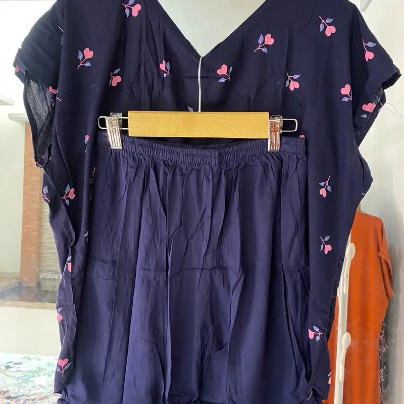 Babydol pendek Rayon Halus Jumbo muat LD 120 Wanita 8