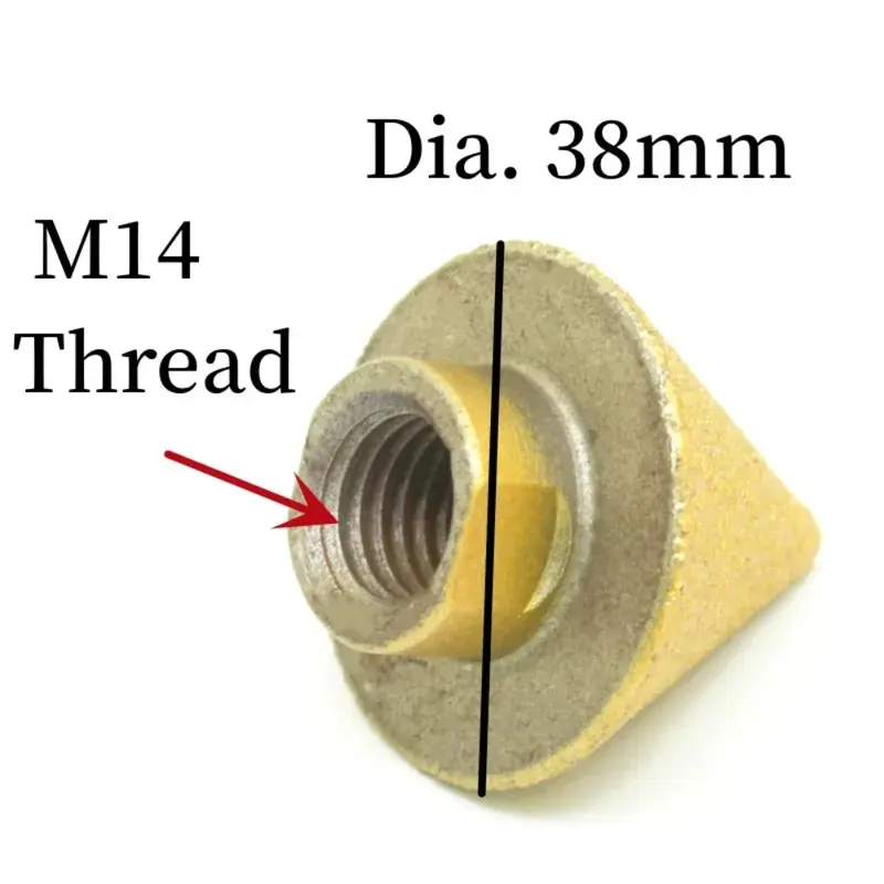 Mũi Chamfer Vát Ren, Mũi Khoan Mở Rộng, Mũi Khoan Gạch Men, Mũi Khắc, Mài, Đánh Bóng, Mũi Khoan, Có Các Kích Cỡ 38 / 50Mm, Mới 5