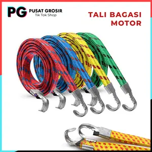 Tali Bagasi Motor Elastis Tali Strapp Gepeng Pengikat Barang Tali Ikat Model Kait Anti Ribet