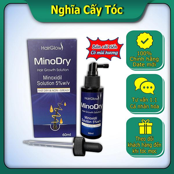 Dung dịch MinoDry Minoxidil 5% (60ml)