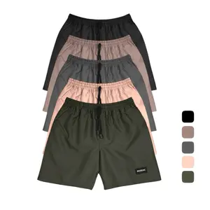 5 Pcs Celana Pendek Pria Boardshort Bahan Katun Twill Chinos Cowok Style Distro buat Santai Hangout Casual