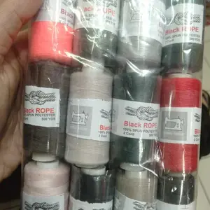 Benang Jahit 500 Yard 1 Lusin Warna Campur | Kuat & Tidak Mudah Putus