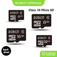 Gambar ROBOT Micro SD TF 4GB / 8GB / 16GB / 32GB Memory Card Kartu Memori HP Tablet Class 10 Original - Garansi Resmi 1 Tahun - 4GB dari bestdeal_NEW Kota Administrasi Jakarta Pusat 1 Tokopedia