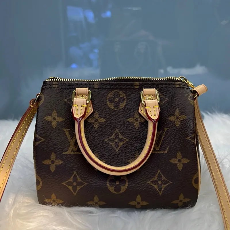 (Preloved) (Variant) Louis Vuitton Speedy Nano Monogram Coated Canvas