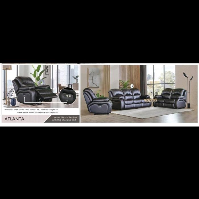 Gambar Sofa Modis Atlanta - Sofa Tamu Minimalis Kulit Sandaran Kaki - Medan dari Papamama Home Living Kota Medan Tokopedia