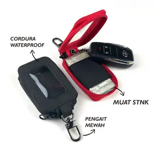 Dompet remote keyless motor mobil gantungan kunci sarung remot
