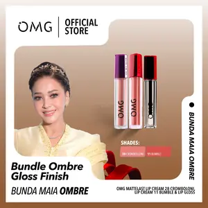 [GLAZED LIPS] OMG Paket Ombre Gloss Finish - Mattelast Lip Cream & Lip Gloss