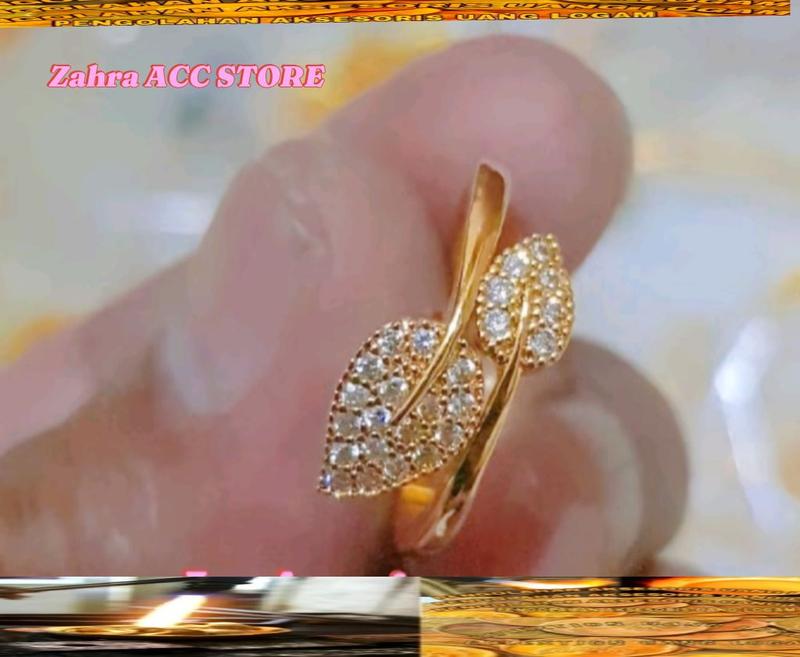 Product Introduction of Cincin koin motif daun model terbaru 1991 7
