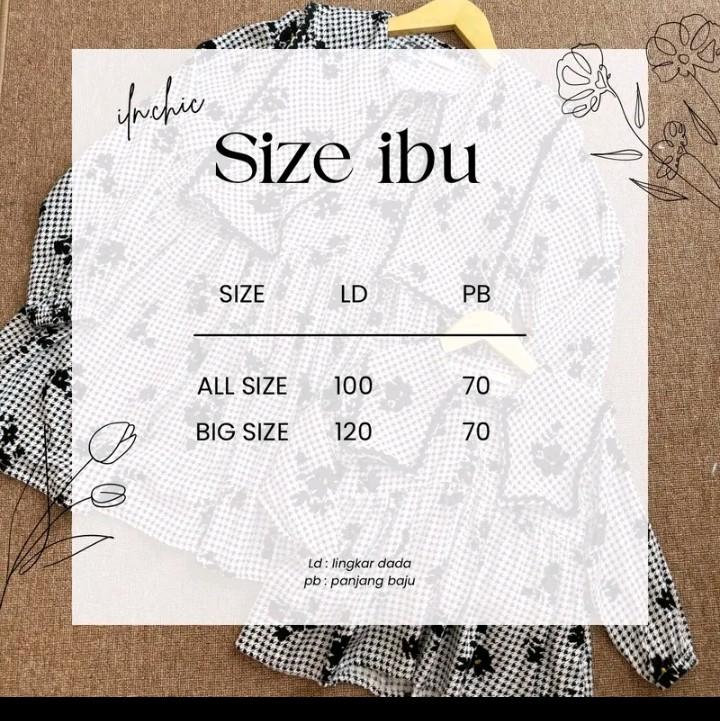 baju kemeja couple ibu dan anak banyak ukuran ny bahan nya Katun 2