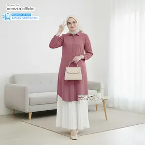 Areezka Tunik Wanita Bahan Rayon Premium